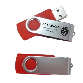 USB-Sticks Twister mit Ihrem Logo individuell als Werbe...