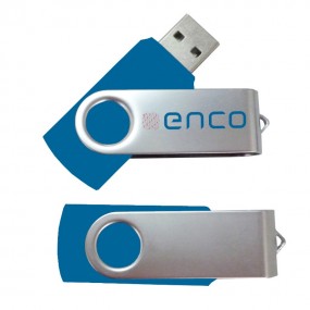 USB-Sticks Twister mit Ihrem Logo individuell als Werbe...