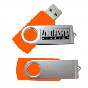USB-Sticks Twister mit Ihrem Logo individuell als Werbe...